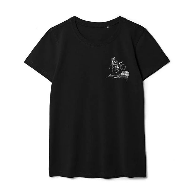 Футболка TopCycler WOM Медный всадник black